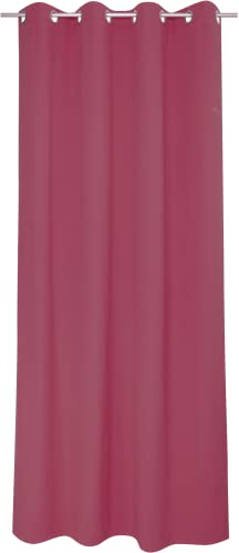Tom Tailor Ösenschal Dove Signature dunkelrot Größe 140x250cm