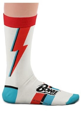 Sock Affairs David Bowie Socks Collection – Let’s Dance, Aladdin Sane, Blackstar, Official Pack – Gifts for Music Lovers, Cotton Socks, 2 Sizes, 4-7 and 7½-11½