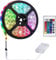EONANT Batteriebetriebener LED-Streifen mit 24-Tasten-Fernbedienung, Timer Mehrfarbige TV-Hintergrund Lichterkette für Haus Schlafzimmer Party Dekoration (4m 240led, 1PCS)