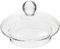 Luxshiny Tea Pot Lid Replacement Heat-Resistant Glass Cover for Teapots Practical Household Accessory to Prevent Spills and Convenient Use