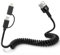 Cable Carplay pour Apple CarPlay et Android Auto - Cable USB A vers USB C et Lightning 2 en 1 pour iPhone 16/15/14/Galaxy/Android, [MFi & 3A Charge rapide & transmission de données] Cable pour Carplay