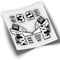 REF : VP405 Autocollants compatibles avec fourches vélo Fox 32 SC Factory, VTT, autocollants, vinyles pour vélos de montagne (WHITE)
