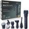 Panasonic XSHAPE-TRIM MULTISHAPE, Hauptgerät mit Li-Ionen-Akku, Detail-Rasier-/Trimmkopf-Aufsatzset, Bart- und Haartrimmer, Gesichtsreinigungsbürste, Schwarz