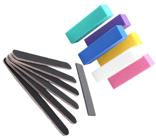 CALLARON 13 Piezas Kit De Esmalte De Uñas Bloque De Lijado Tiras De Pulido De Uñas Para Manicure Profesional