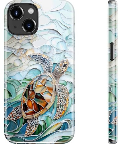 ESDOT for iPhone 14 Plus Case,Cute Preppy Floral Cover for Women | Compatible with Magsafe, Dual-Layer Hard Shell + Soft Silicone, Trendy Aesthetic Y2K Phone Cover for Girls