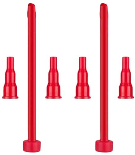SHINEOFI Kit de Conversion 2 Pièces Adaptateur Cartouche Gaz Bec Verseur en Plastique Portable pour Bouteilles Butane, pour Camping et Maintenance de Torche