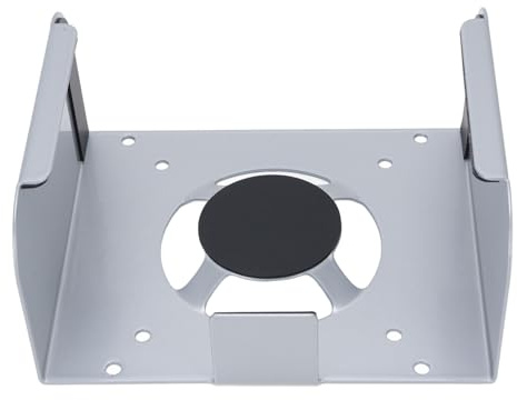 Fabater Bordshållare i Aluminiumlegering Utmärkt Värmeavledningsstativ för Mac Mini M4 Mini Dator Arbetsutrymme