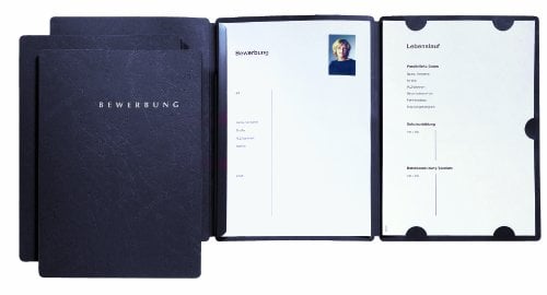 Pagna Bewerbungsset Select Basic (3 Bewerbungsmappen) schwarz