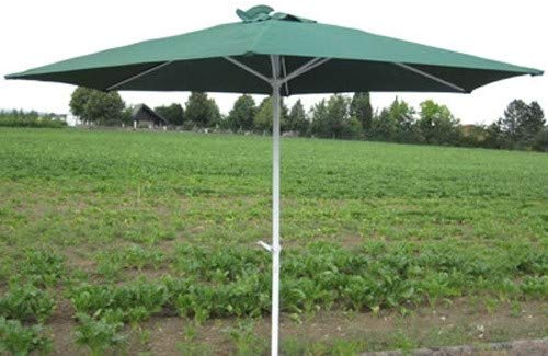 DEMA Kurbel Sonnenschirm Gartenschirm Marktschirm Sonnenschutz Schirm Action 3 m grün