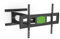 Hama TV-Wandhalterung (neigbar, schwenkbar, vollbeweglich für Fernseher von 37-65 Zoll (94 cm bis 165 cm Diagonale), inkl. Fischer Dübel, VESA bis 700x500, max. 35 kg) schwarz, 00108751