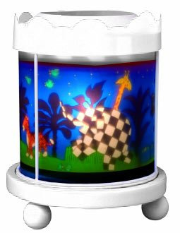 Trousselier 43M64WGB Merry Go Round Elmer Nachtlampe, 12 V