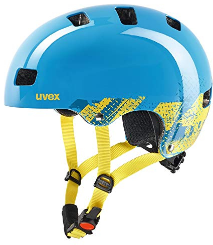 Uvex Kinder Fahrradhelm Kid 3,blackout blue,51-55 cm