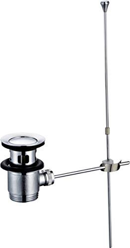 bonde pour lavabo - en laiton - a tirette - alterna a702-3