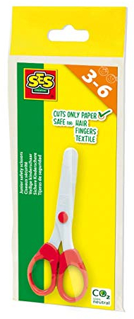 SES creative 00833 - Sichere Kinderschere, farblich sortiert, Farbe nicht wählbar