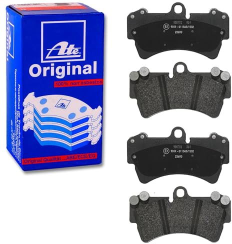 ATE Semi-Metallic Front Disc Brake Pad Set 604993 for Audi, Porsche, Volkswagen