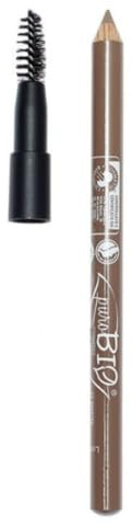 PUROBIO Augenbrauenstift mit Pinsel, Nr. 07 Taupe, 1.3 g