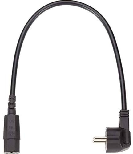 BACHMANN 356.1723 Kaltgeräte-Zuleitung H05VV-F 3G, 1,5 mm² 1,5 m, Schwarz