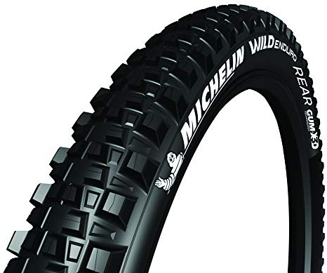 Michelin Pneu 29x2.40 (61-622) Wild Enduro Rear Gum-x T.Ready Neumático de Bicicleta, Unisex Adulto, Negro, Talla única
