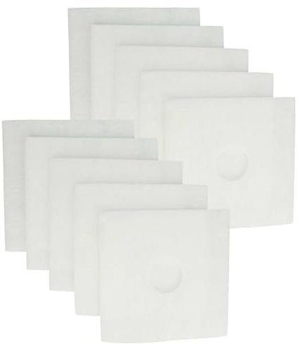 vhbw 10x Luftfilter kompatibel mit Helios ELS-VEI 60, ELS-VEI 100, ELS-VEF 60/30, ELS-VEF 60, ELS-VEF 100/40 Lüfter, Ventilator, Lüftungsgerät