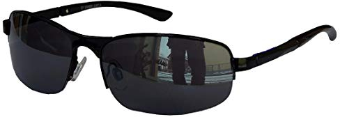 Gil SSC MATRIX SONNENBRILLE SPORTBRILLE MOTORRADBRILLE SPORT BRILLE M 26 (Schwarz verspiegelt)