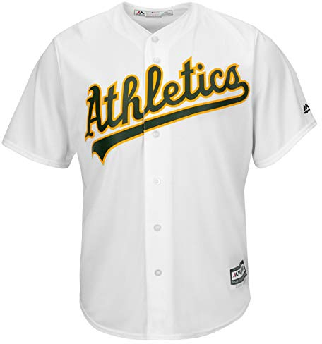 Majestic Oakland Athletics A's Cool Base MLB Trikot Jersey weiß (L)