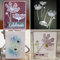 Mothcattl Metall-Stanzschablonen, Blumen-Motiv, Kartenherstellung, Prägeschablone, DIY, Scrapbooking, Album, Papierkarten, Basteldekoration