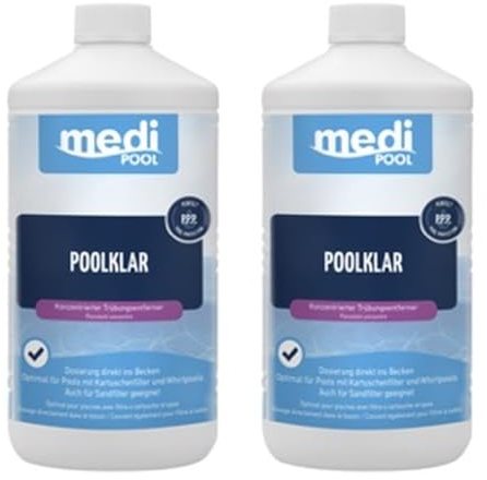 2 x PoolKlar, 2 x 1L von mediPOOL