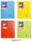 Lot de 4 Cahiers Koverbook 2 en 1 24 x 32 cm 140 pages + 1 Règle Marque-page Blumie