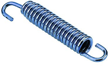 Ganci per molle del silenziatore, ganci a molla per tubo di scarico del silenziatore in acciaio inossidabile 6 pezzi per ATV di scooter per moto(Blu)