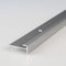 PROVISTON | Einfassprofil | Aluminium eloxiert | Silber | Breite 25 mm | Höhe 3 mm | Länge 2700 mm | Gebohrt | Abschlussprofil | Einschubprofil | Abschlussleiste | Bodenprofil | 1 Stück