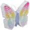 Relaxdays Pinata Schmetterling, zum Befüllen, Geburtstag Mädchen, zum Aufhängen, Piñata Kinder, HBT 48 x 58 x 10cm, bunt, 1 Stück