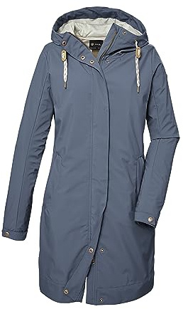 G.I.G.A. DX Damen Softshell Parka mit Kapuze/Outdoorjacke GS 16 WMN SFTSHLL PRK, dunkelnavy, 46, 41449-000, Blau