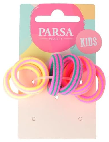 PARSA Beauty Haargummi in Regenbogenfarben