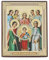 NKlaus Ikonen Holz Ikone 10x12cm christlich orthodox Erzengel Michael Wohnzimmer Wandmontage