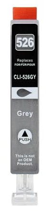 1 XXL Druckerpatrone kompatibel zu CLI-526 GY Grau für Canon PIXMA MG6150 MG6250 MG8150 MG8250