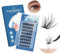 NAGARAKU Pestañas Autoadhesivas 48 Racimos Pestañas Adhesivas Presión Automática Sin Pegamento Ni Removedor Reutilizables Prepegados Suave Self Adhesive Lash Aspecto Natural Hada(0,07mm C 10-16mm)