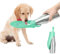 Borraccia Portatile per Cani, ZoneYan 750 ml Dispenser Acqua Cani da Viaggio, Erogatore d'acqua per Cani in Acciaio Inox, Borraccia per Cani a Prova Perdite (Verde Chiaro)