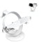 KOOLEVER VR Ständer für Quest 3, Quest 2, Pico 3 und Vision Pro, Stabiler Universal VR Headset Display Dock mit runder Basis, kompatibel mit PSVR 2 und Rift S VR Zubehör