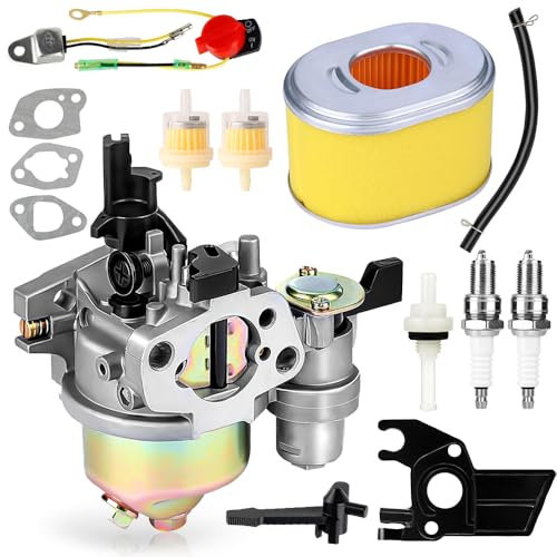 Kit de remplacement du carburateur Pour Honda GX160 5.5HP GX120 GX140 GX168 GX200 6.5 HP, Pour Moteurs WP30X Pompe à Eau, Remplace 16100-ZH8-W51 16100-ZH8-W61 16100-ZE1-814 16100-ZE1-825