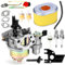 Kit de remplacement du carburateur Pour Honda GX160 5.5HP GX120 GX140 GX168 GX200 6.5 HP, Pour Moteurs WP30X Pompe à Eau, Remplace 16100-ZH8-W51 16100-ZH8-W61 16100-ZE1-814 16100-ZE1-825