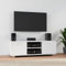 CCCINER TV-Schrank Weiß 120x40,5x35 cm Holzwerkstoff,TVSchrank: Perfekte Aufbewahrung für Unterhaltungstechnik und Medienträger TV-Bänke, TV-Möbel