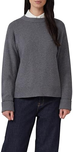 s.Oliver Weicher Strickpullover mit Ärmelaufschlag