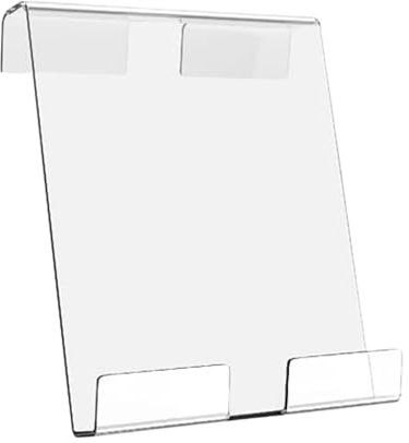 Genérico Treadmill Tablet Holder, Acrylic Phone Stand, 7.09x6.3in Exercise Bike Bracket, Clear Stable Mount, Fitness Phone Brackets for Home Athletes Women Teens Youth Family Friends