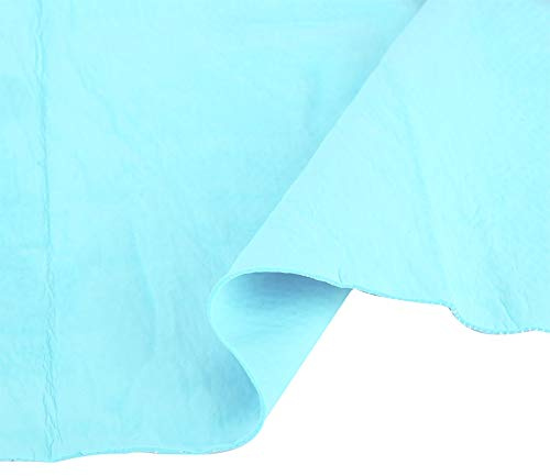 ZJchao Chamois Microfibre Shammy Pet Cloth Soft Comfortable Absorption Bath Shower Towel for Cats and Dogs - Lightweight Pet Towel, for Quick Drying After Bathing (Green)