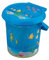 Rotho Baby Design Poubelle à Couches Ocean Style! , Anneau de Retenue pour Sacs Hygiéniques, 11L, À partir de 0 Mois, StyLe!, Bleu, 20215012576