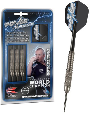Target Steel Dartset Power Silverlight Phil Taylor, 22g