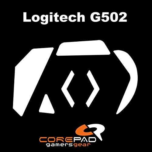Corepad Skatez PRO 88 Ersatz Mausfüße kompatibel mit Logitech G502 Proteus Core/Logitech G502 Proteus Spectrum/Logitech G502 Hero