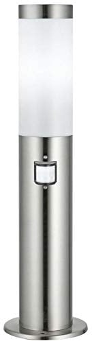 Sixone Edelstahl Aussenleuchte mit Bewegungsmelder Wegeleuchte Gartenlampe Standlampe