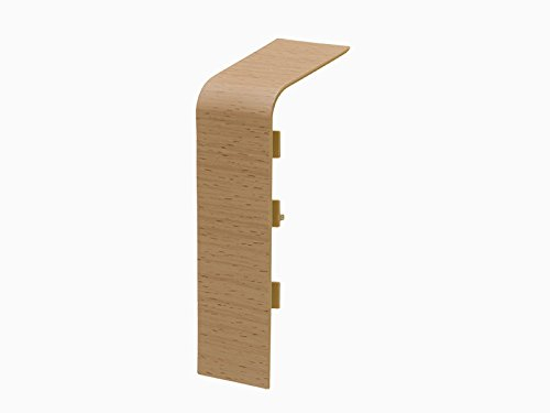 Primo Verbinder für Rohrverkleidungsleiste | 45x110mm | Holz Dekor Buche hell