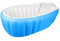 OIF - Bañera inflable para bebé, asiento central de piscina